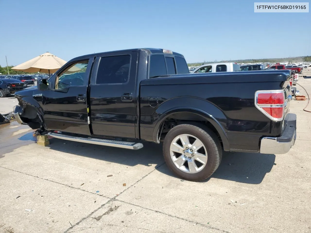 1FTFW1CF6BKD19165 2011 Ford F150 Supercrew