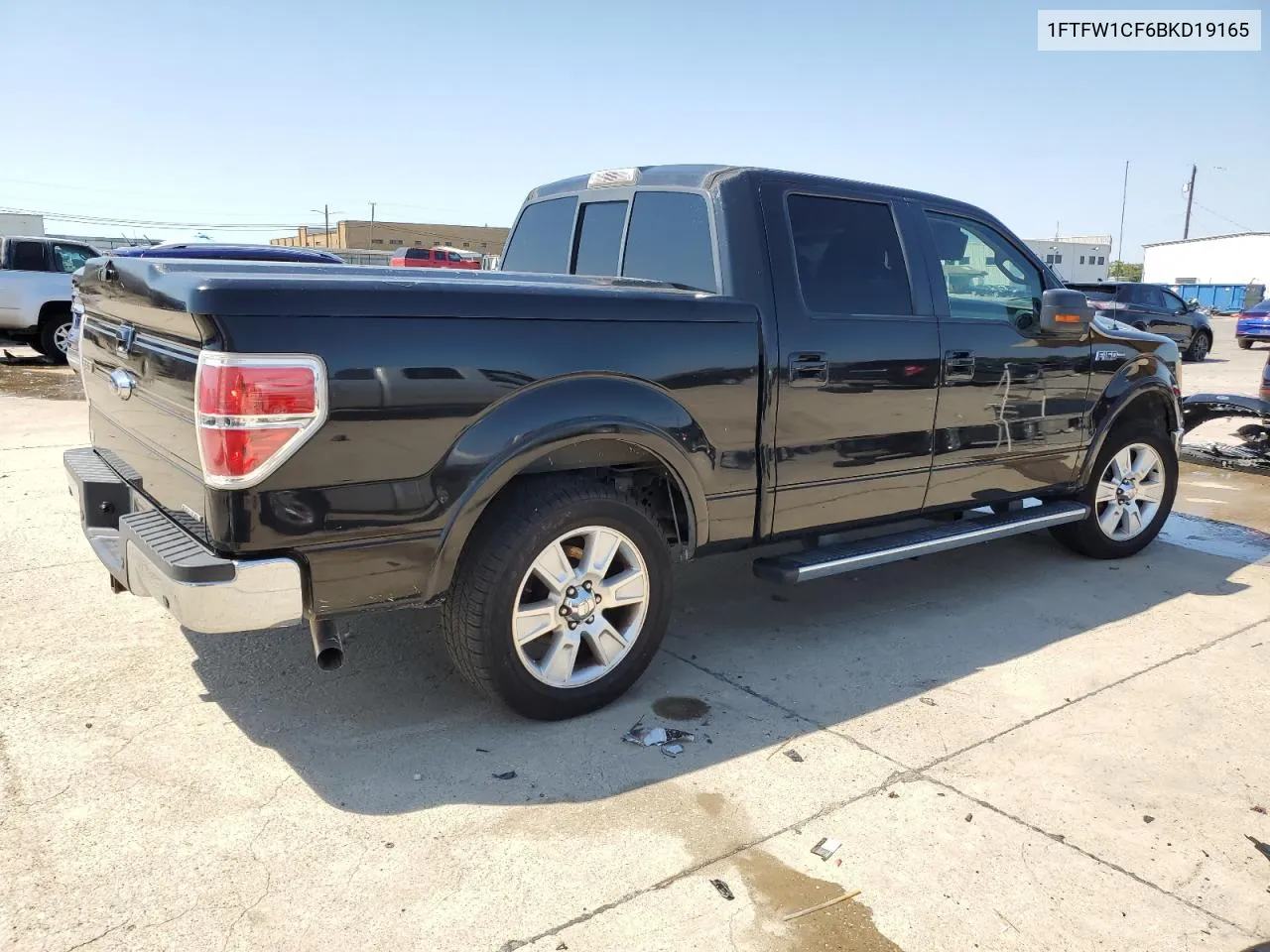 2011 Ford F150 Supercrew VIN: 1FTFW1CF6BKD19165 Lot: 71485984