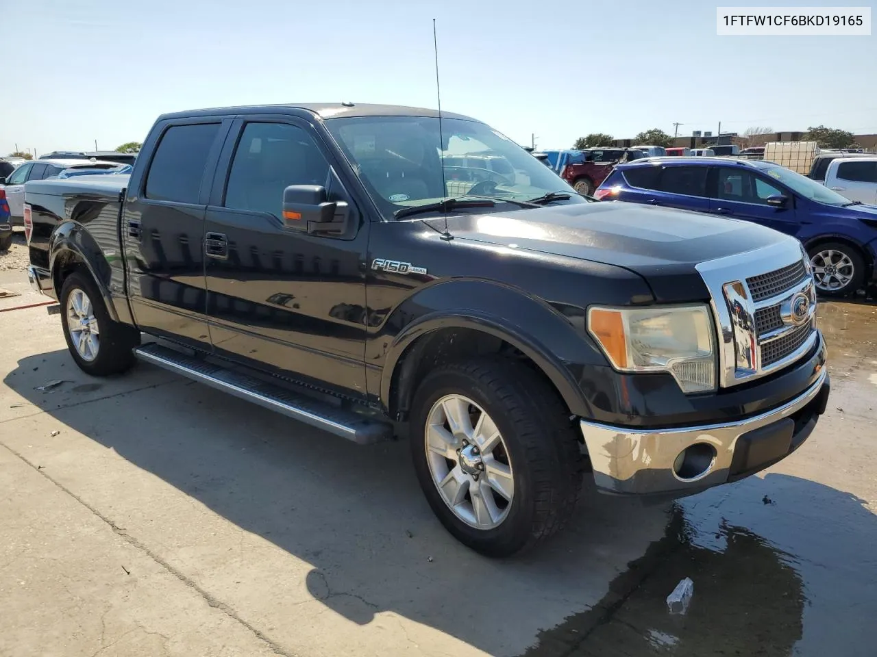 1FTFW1CF6BKD19165 2011 Ford F150 Supercrew