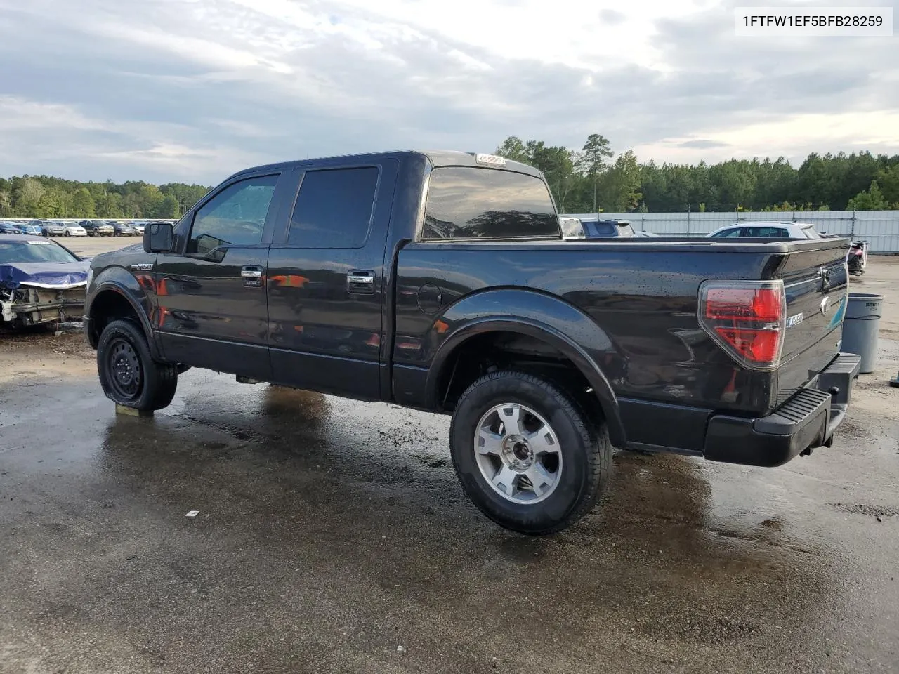 2011 Ford F150 Supercrew VIN: 1FTFW1EF5BFB28259 Lot: 71527704