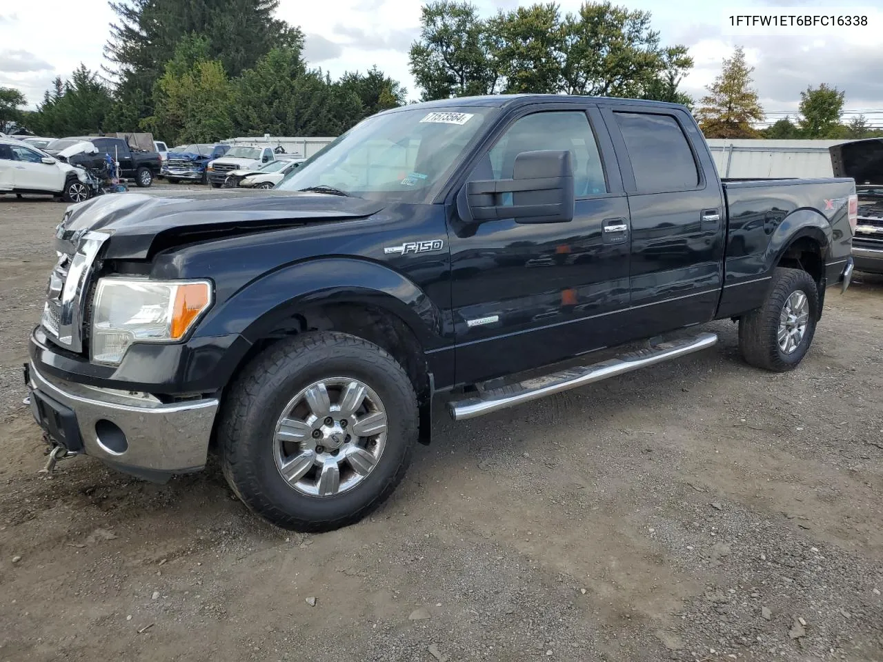 2011 Ford F150 Supercrew VIN: 1FTFW1ET6BFC16338 Lot: 71573564