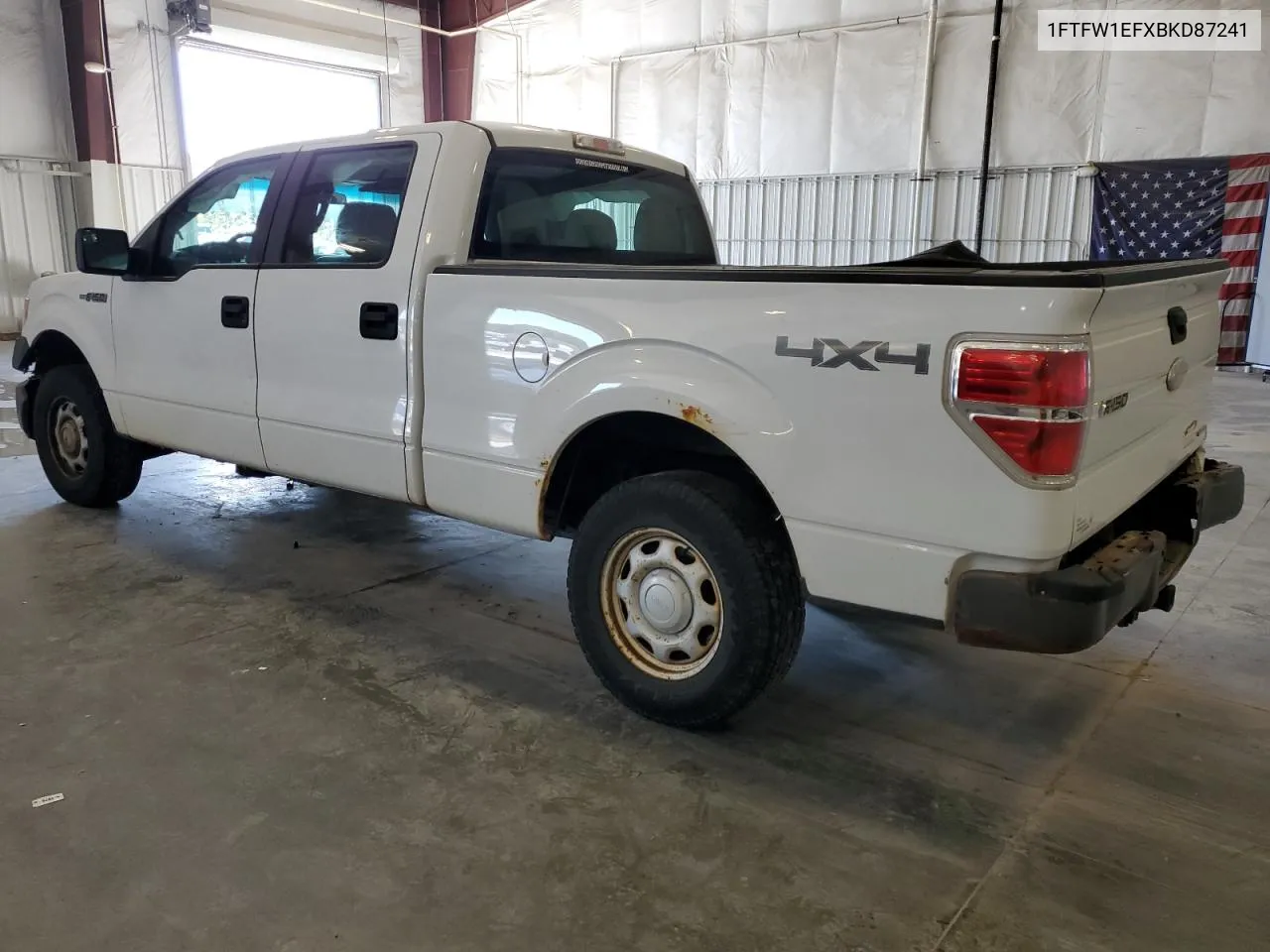 2011 Ford F150 Supercrew VIN: 1FTFW1EFXBKD87241 Lot: 71577254