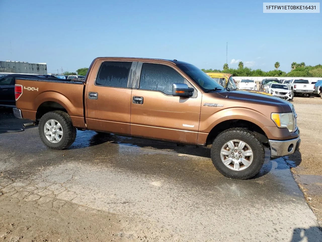 2011 Ford F150 Supercrew VIN: 1FTFW1ET0BKE16431 Lot: 71612844