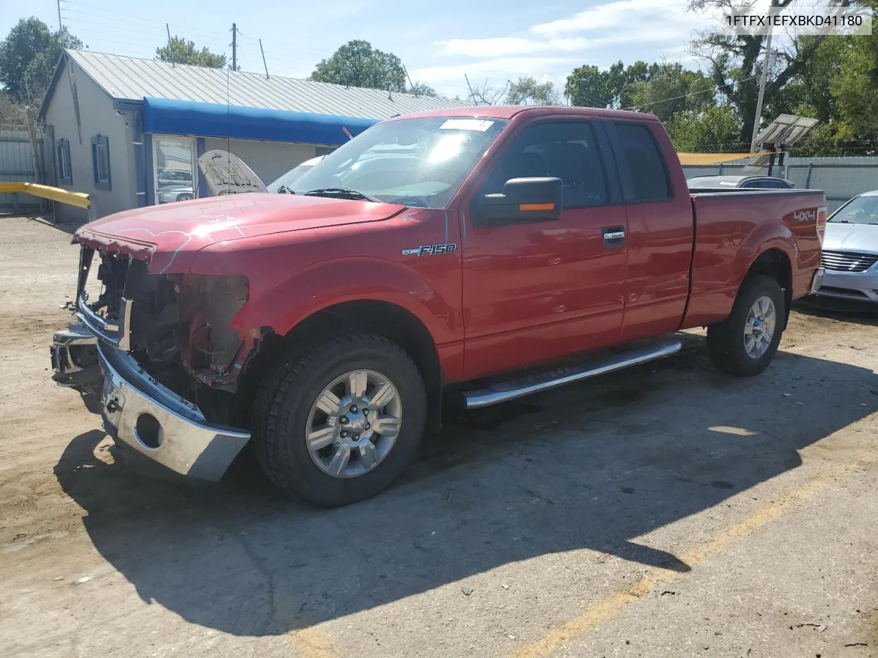 2011 Ford F150 Super Cab VIN: 1FTFX1EFXBKD41180 Lot: 71642274