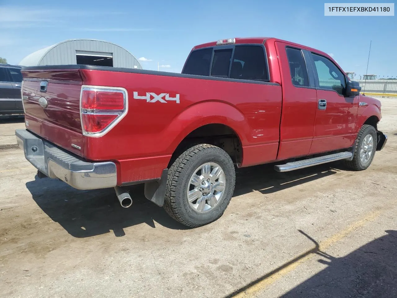 2011 Ford F150 Super Cab VIN: 1FTFX1EFXBKD41180 Lot: 71642274