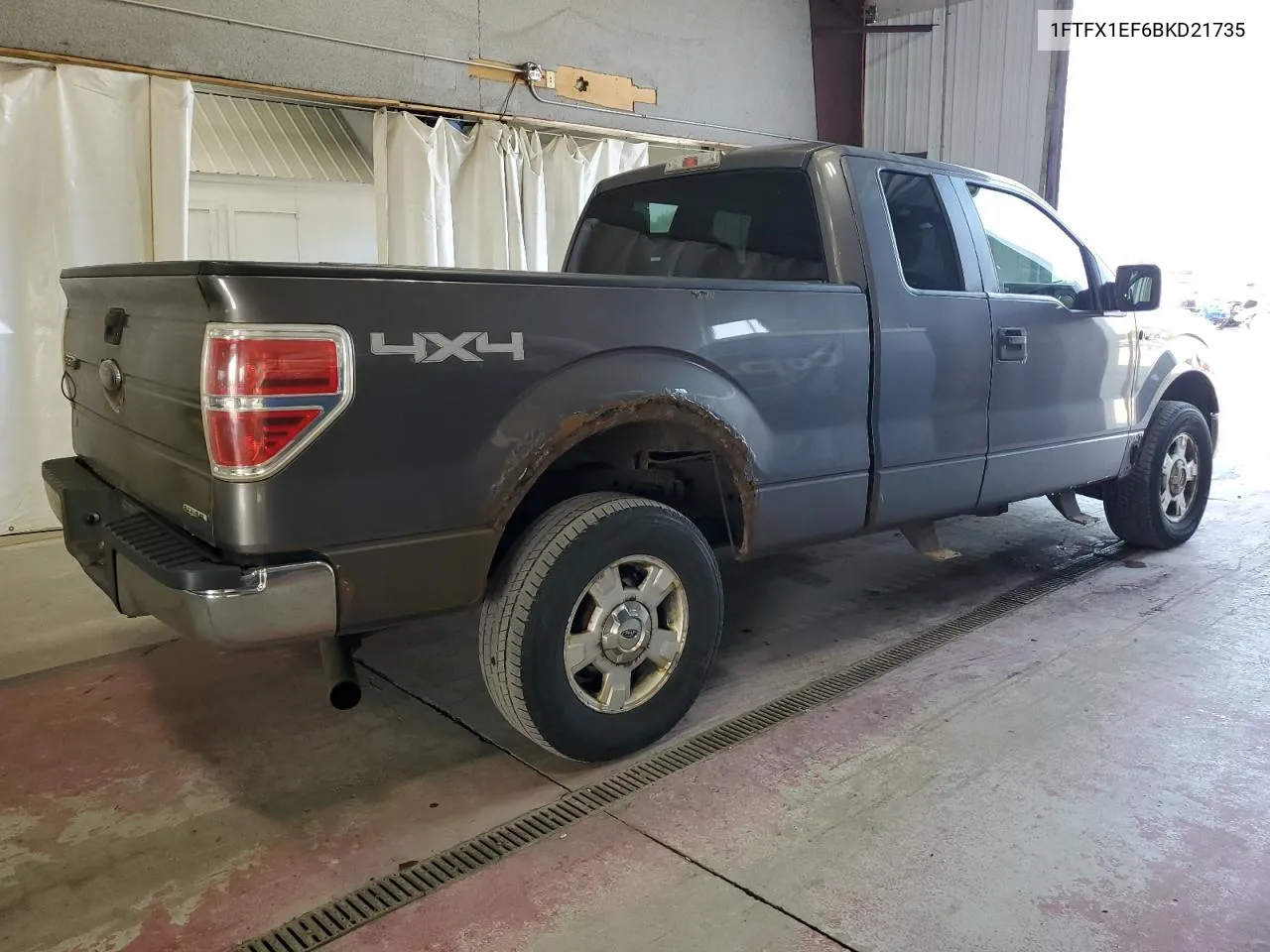 1FTFX1EF6BKD21735 2011 Ford F150 Super Cab