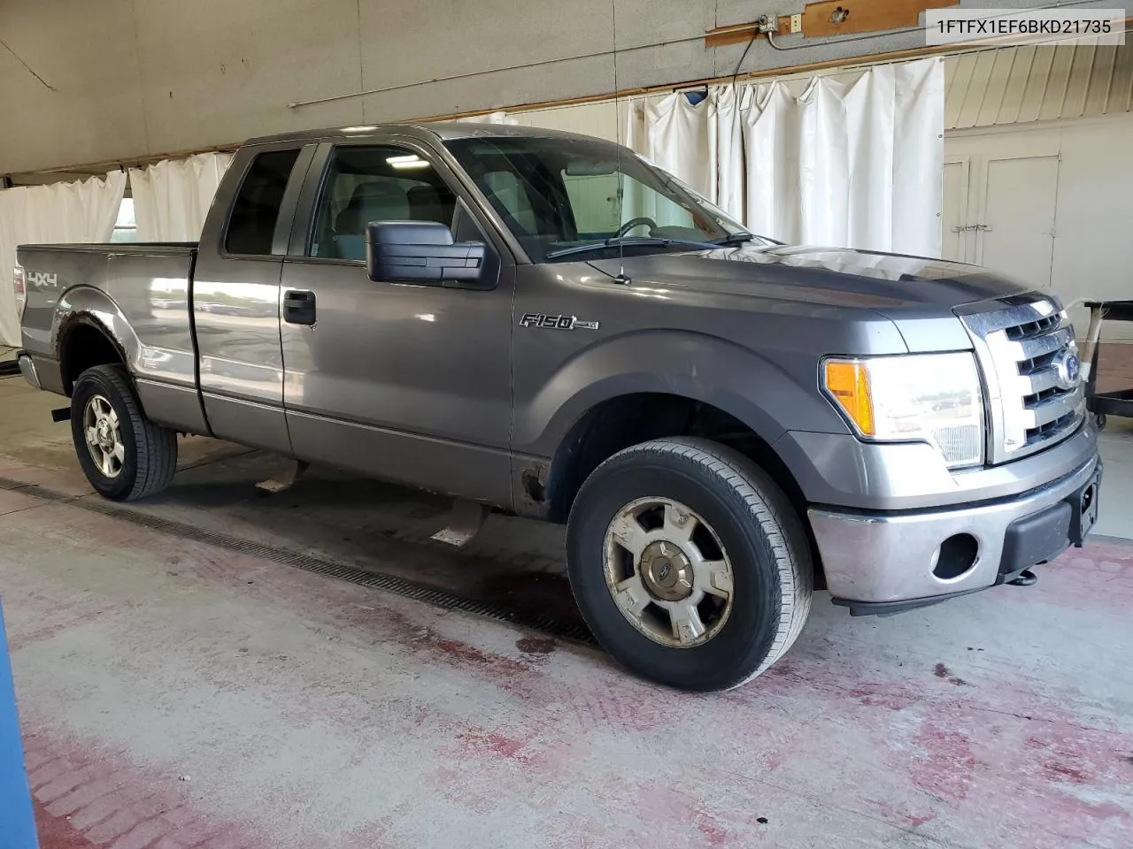 2011 Ford F150 Super Cab VIN: 1FTFX1EF6BKD21735 Lot: 71663754