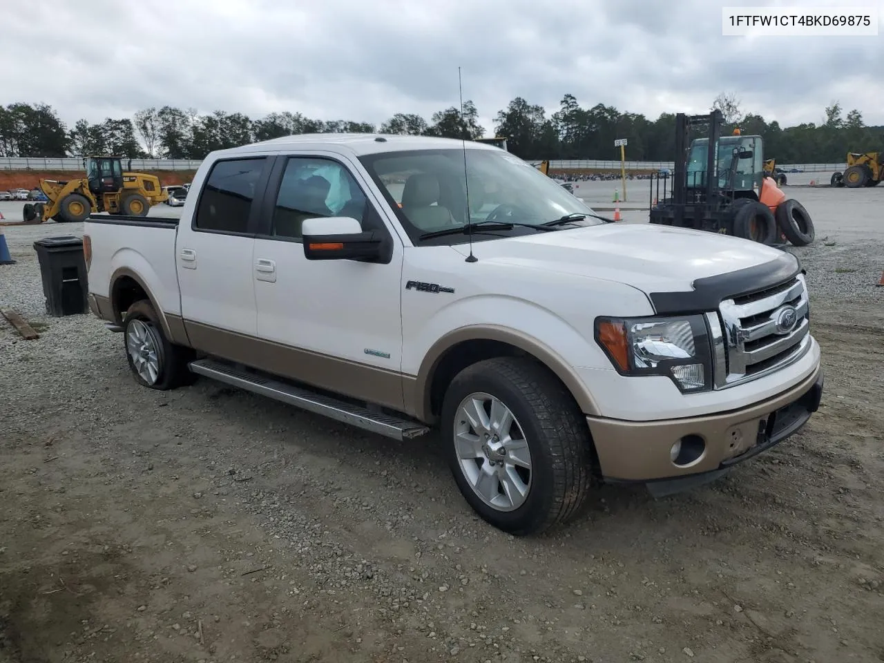 2011 Ford F150 Supercrew VIN: 1FTFW1CT4BKD69875 Lot: 71752734