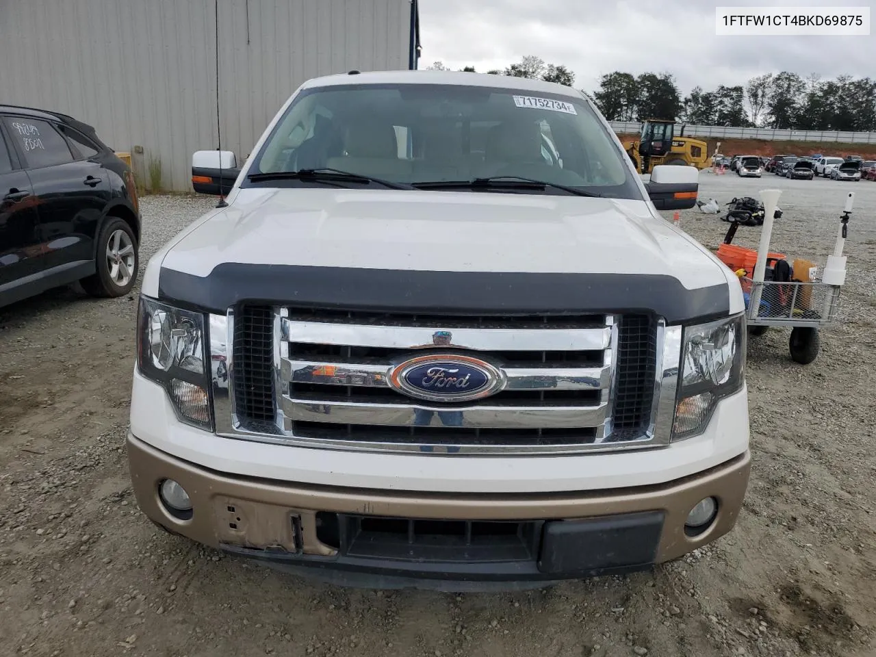 1FTFW1CT4BKD69875 2011 Ford F150 Supercrew