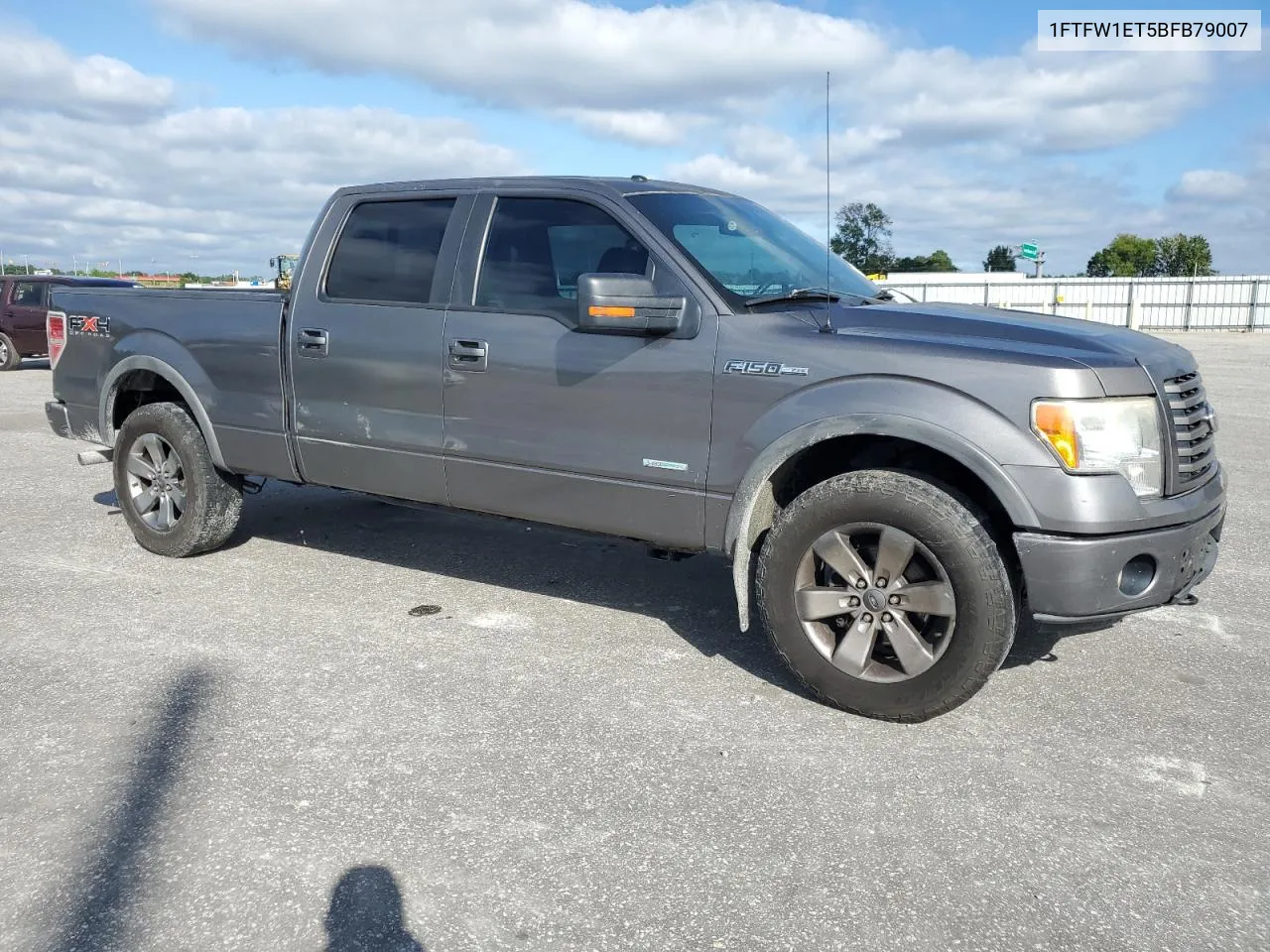 2011 Ford F150 Supercrew VIN: 1FTFW1ET5BFB79007 Lot: 71983914