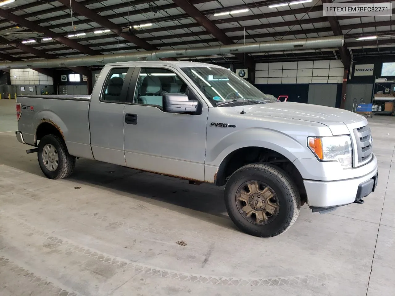 1FTEX1EM7BFC82771 2011 Ford F150 Super Cab