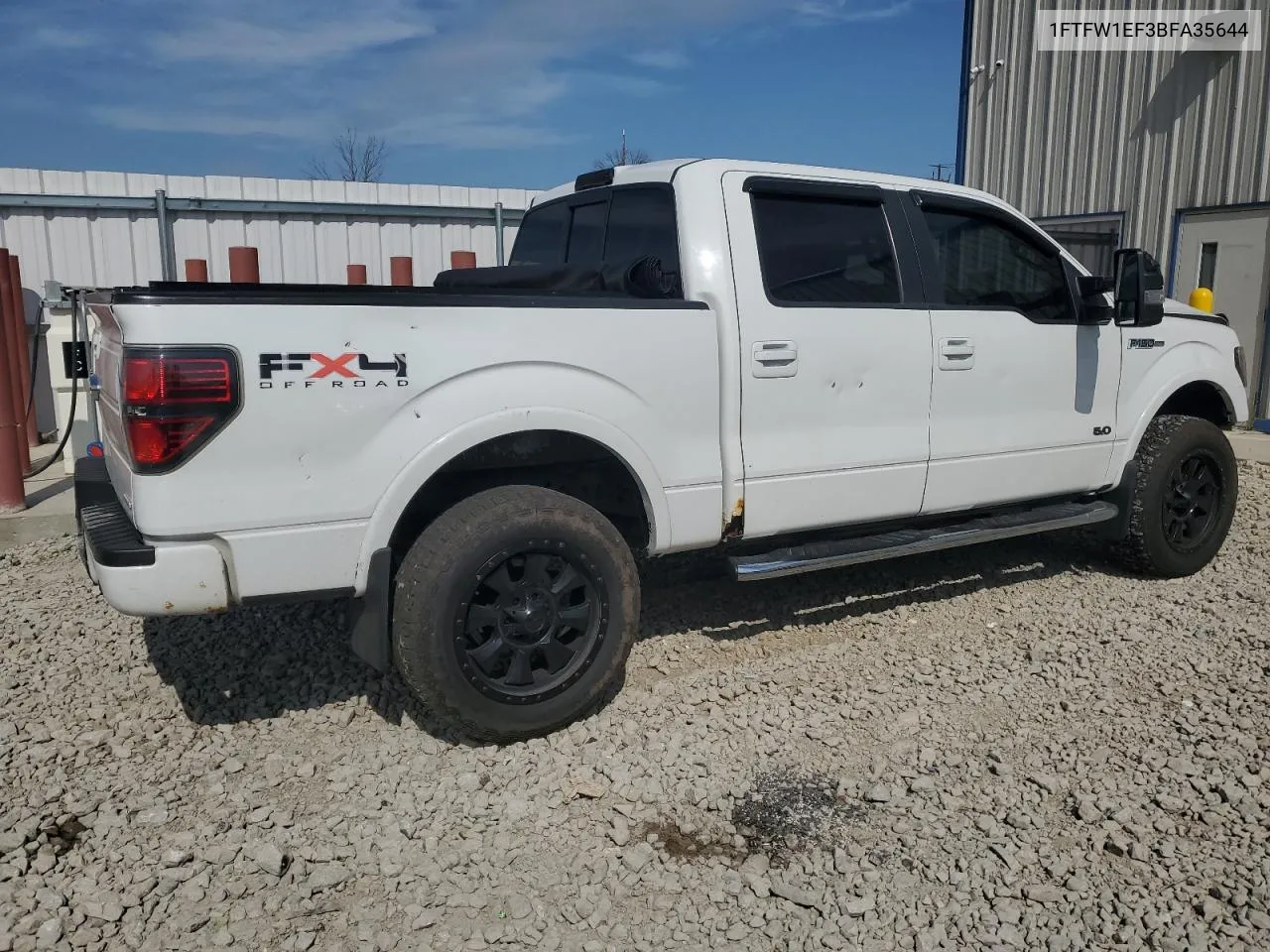 2011 Ford F150 Supercrew VIN: 1FTFW1EF3BFA35644 Lot: 72010534