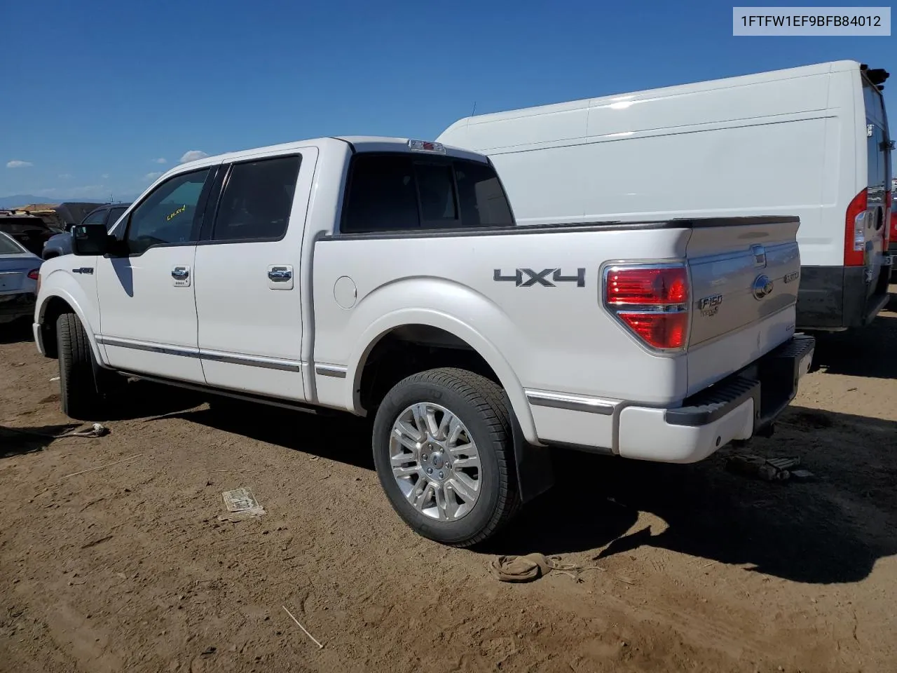 1FTFW1EF9BFB84012 2011 Ford F150 Supercrew