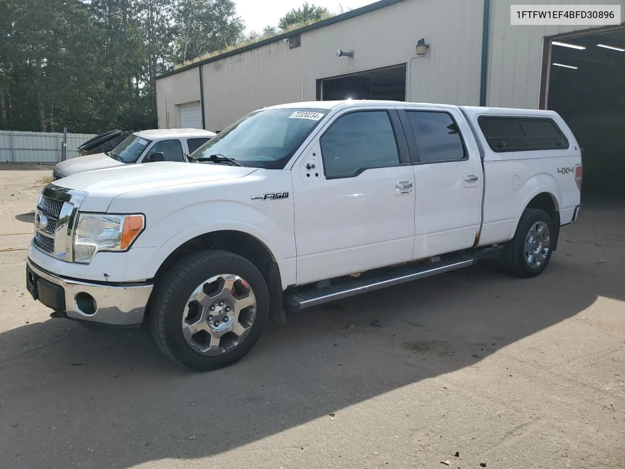 1FTFW1EF4BFD30896 2011 Ford F150 Supercrew