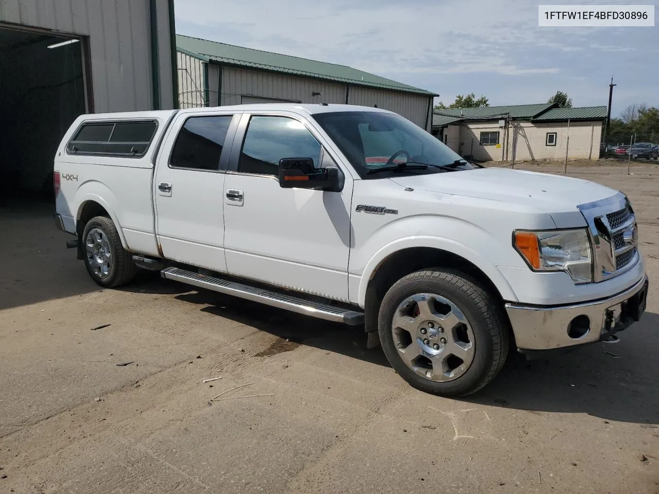 2011 Ford F150 Supercrew VIN: 1FTFW1EF4BFD30896 Lot: 72320234