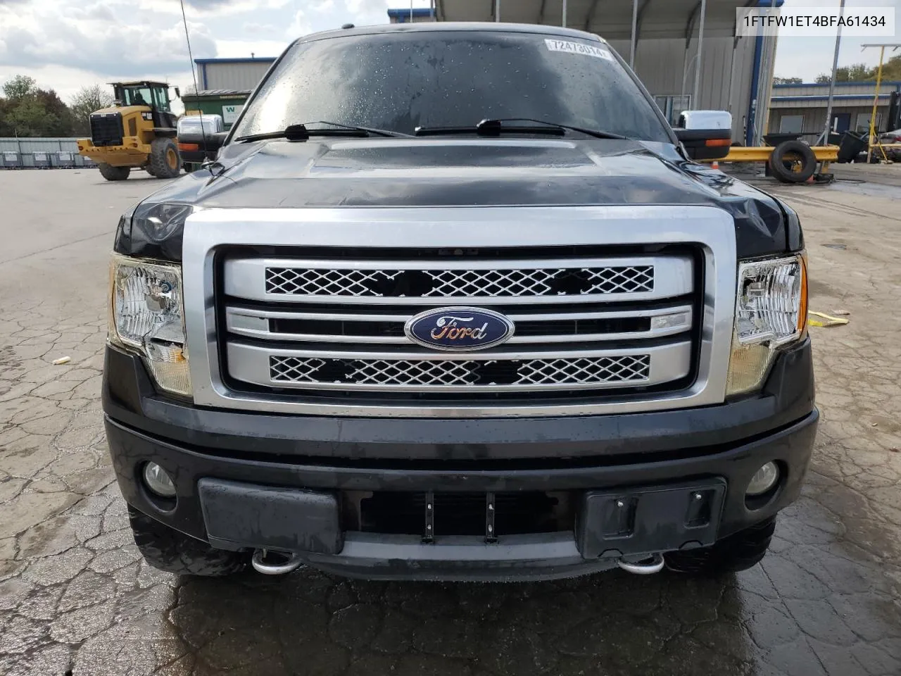 2011 Ford F150 Supercrew VIN: 1FTFW1ET4BFA61434 Lot: 72473014