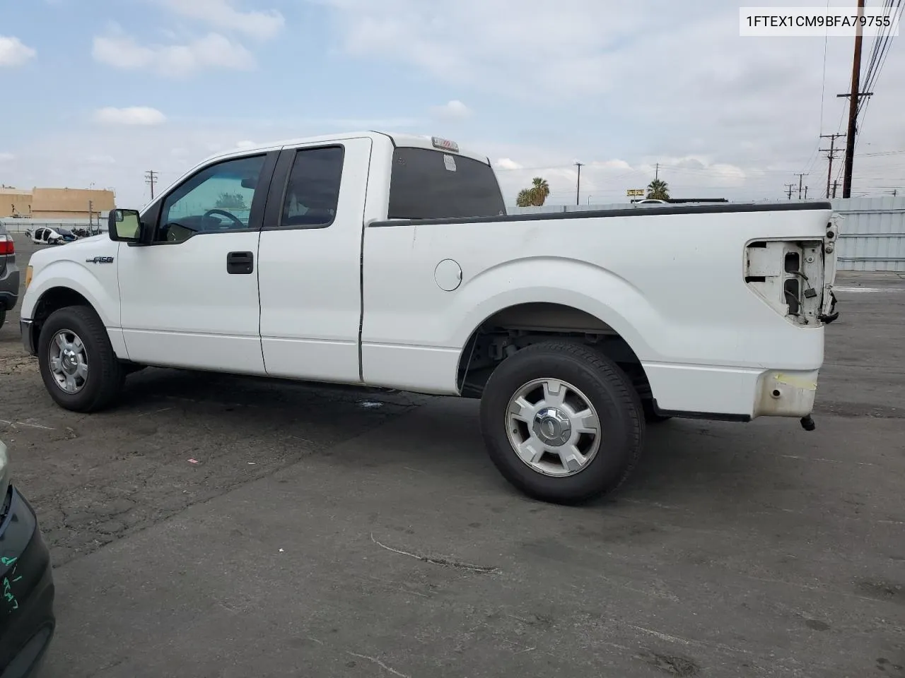 1FTEX1CM9BFA79755 2011 Ford F150 Super Cab