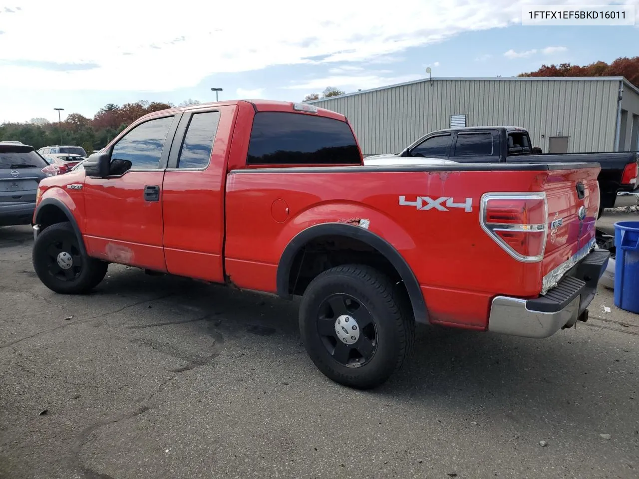 2011 Ford F150 Super Cab VIN: 1FTFX1EF5BKD16011 Lot: 72531194