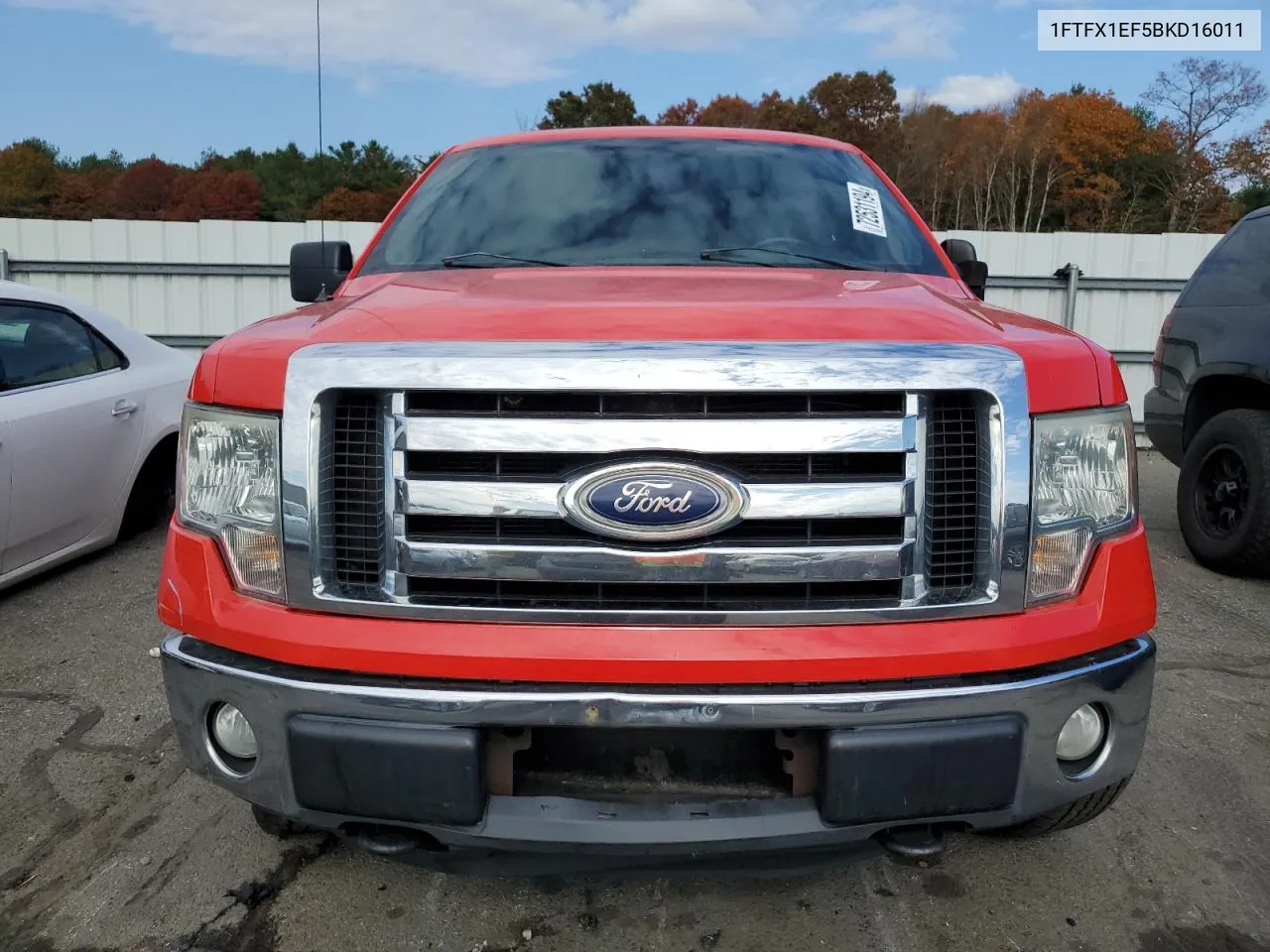 2011 Ford F150 Super Cab VIN: 1FTFX1EF5BKD16011 Lot: 72531194