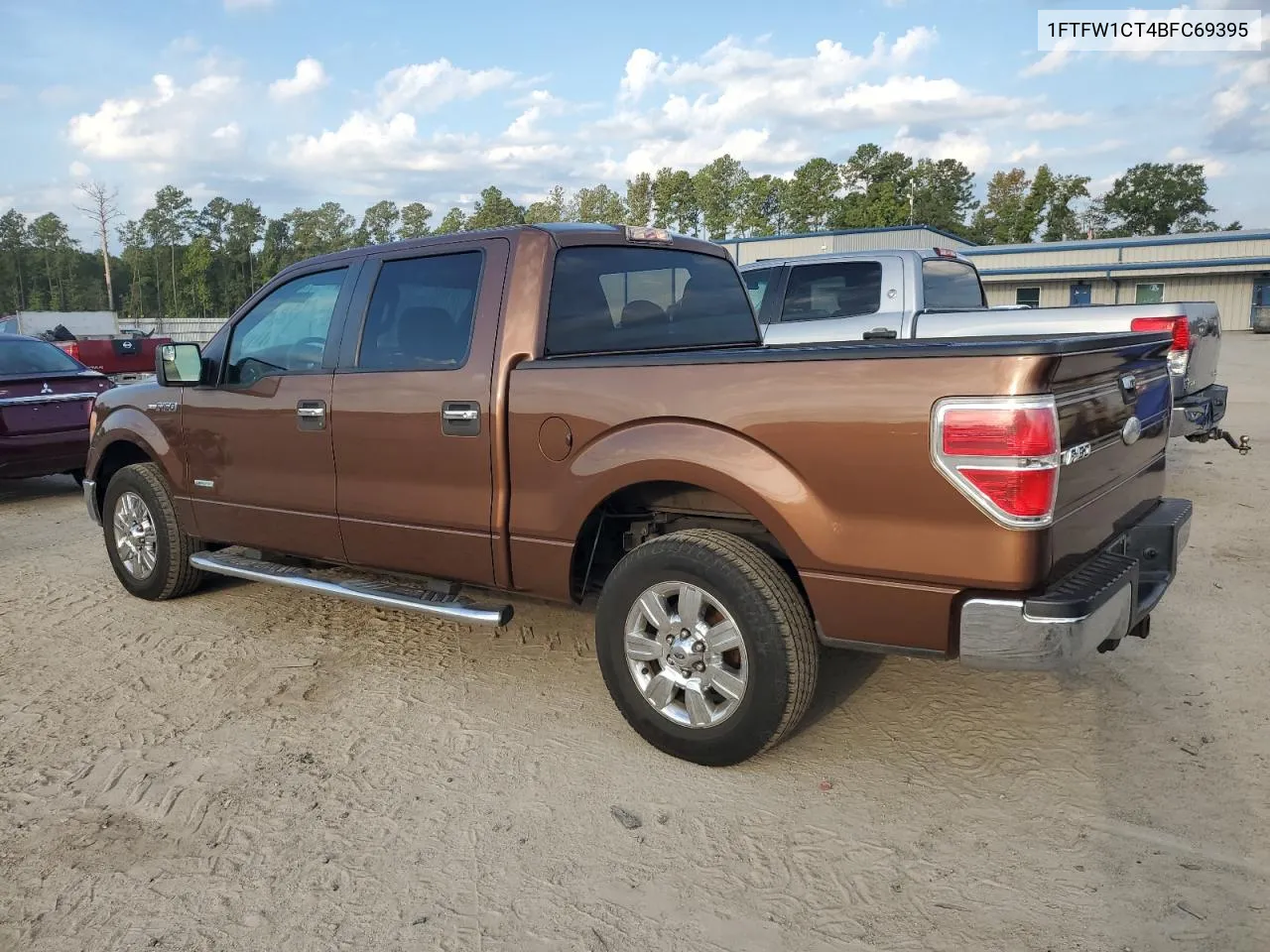 2011 Ford F150 Supercrew VIN: 1FTFW1CT4BFC69395 Lot: 72562934