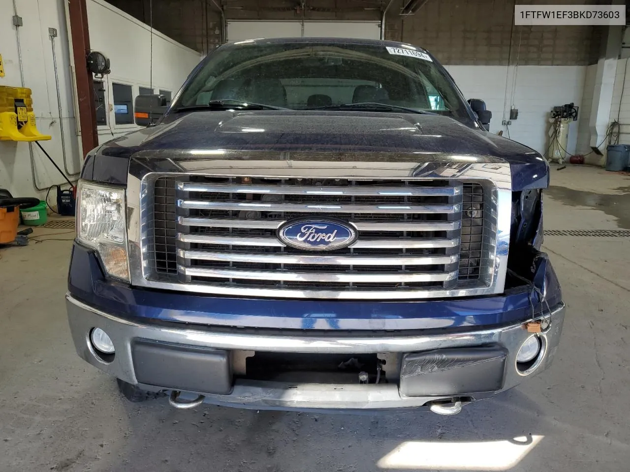 1FTFW1EF3BKD73603 2011 Ford F150 Supercrew