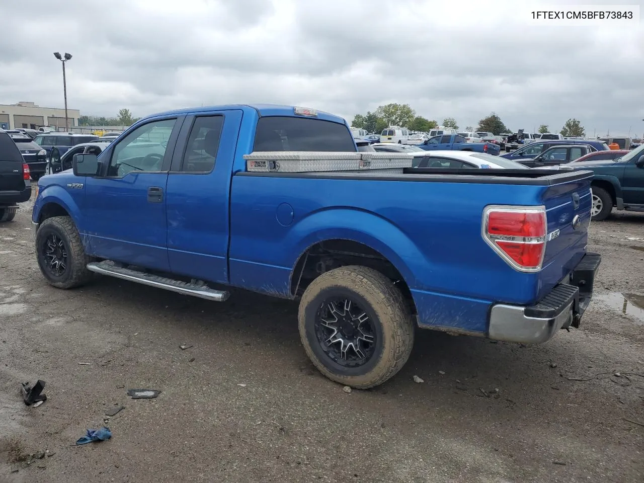 1FTEX1CM5BFB73843 2011 Ford F150 Super Cab