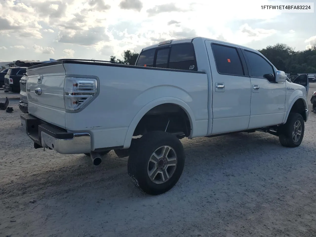 2011 Ford F150 Supercrew VIN: 1FTFW1ET4BFA83224 Lot: 72782734