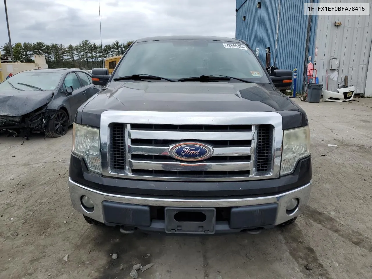 1FTFX1EF0BFA78416 2011 Ford F150 Super Cab