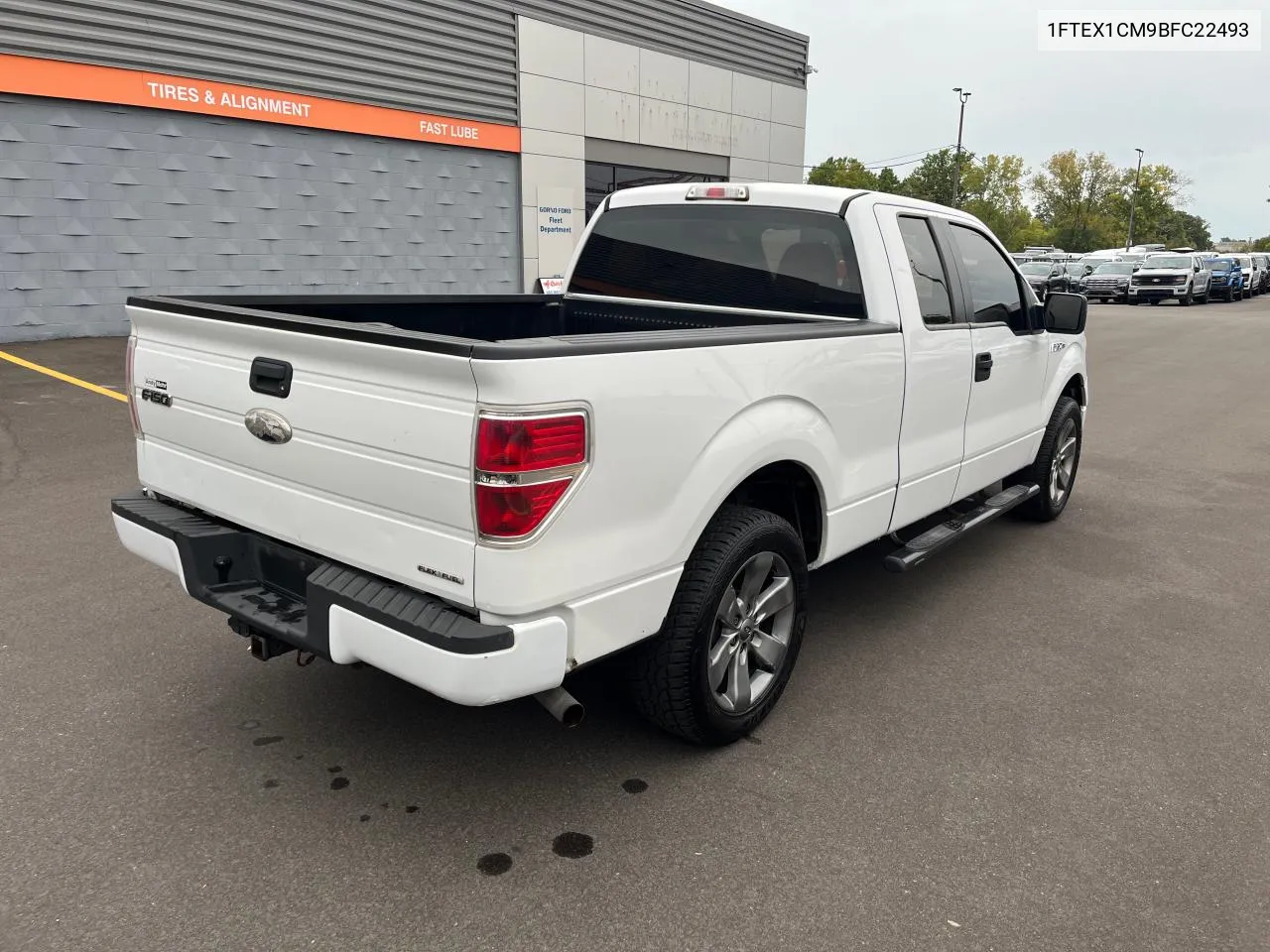 1FTEX1CM9BFC22493 2011 Ford F150 Super Cab