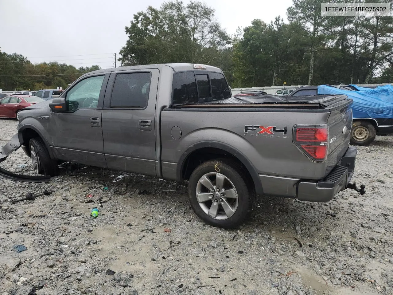 2011 Ford F150 Supercrew VIN: 1FTFW1EF4BFC75902 Lot: 73092464