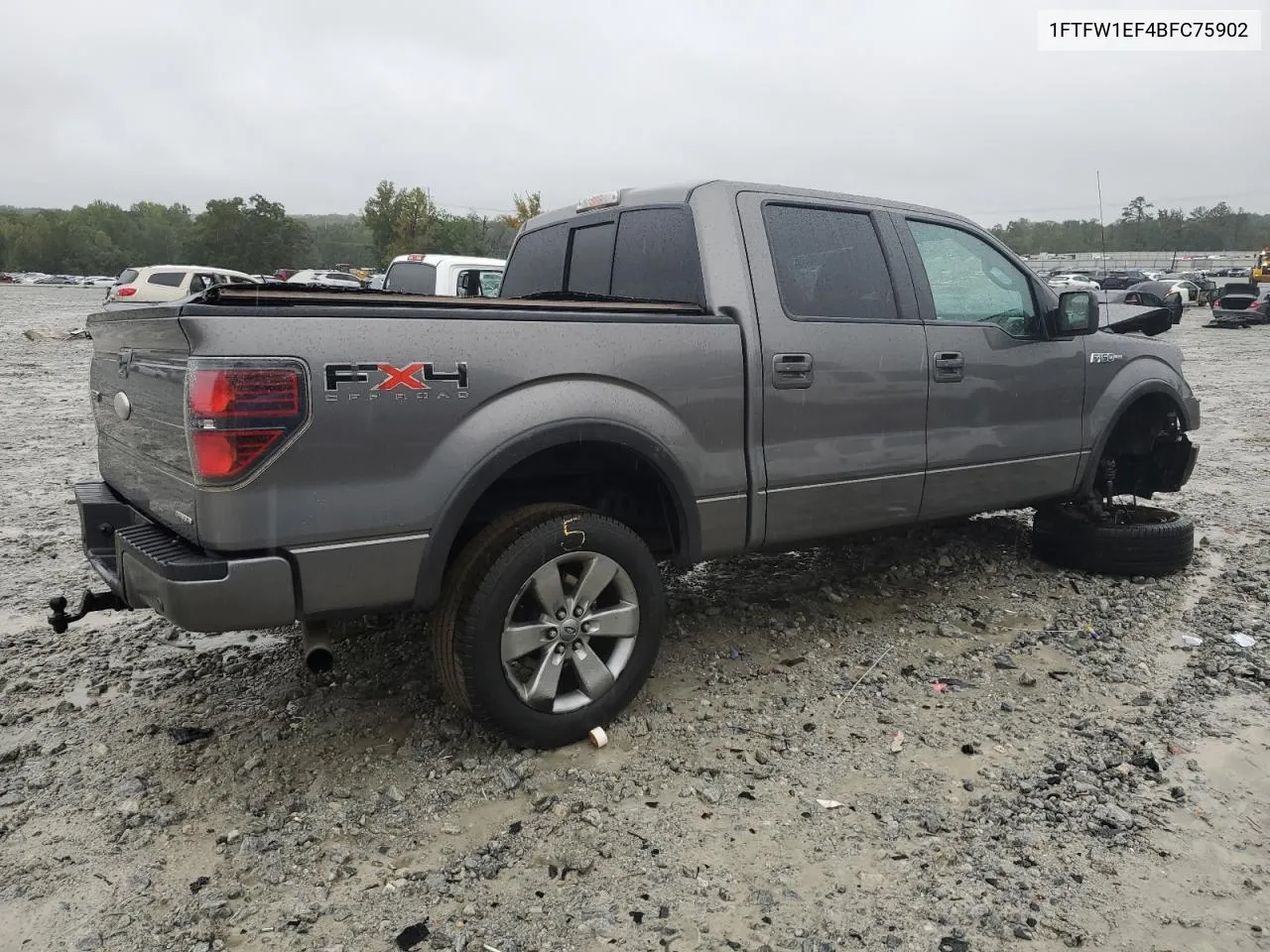 2011 Ford F150 Supercrew VIN: 1FTFW1EF4BFC75902 Lot: 73092464