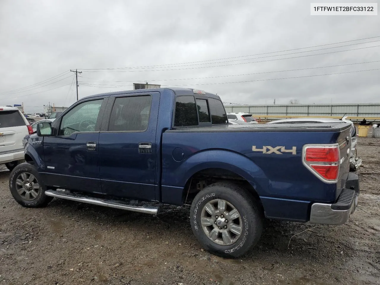 2011 Ford F150 Supercrew VIN: 1FTFW1ET2BFC33122 Lot: 73095644