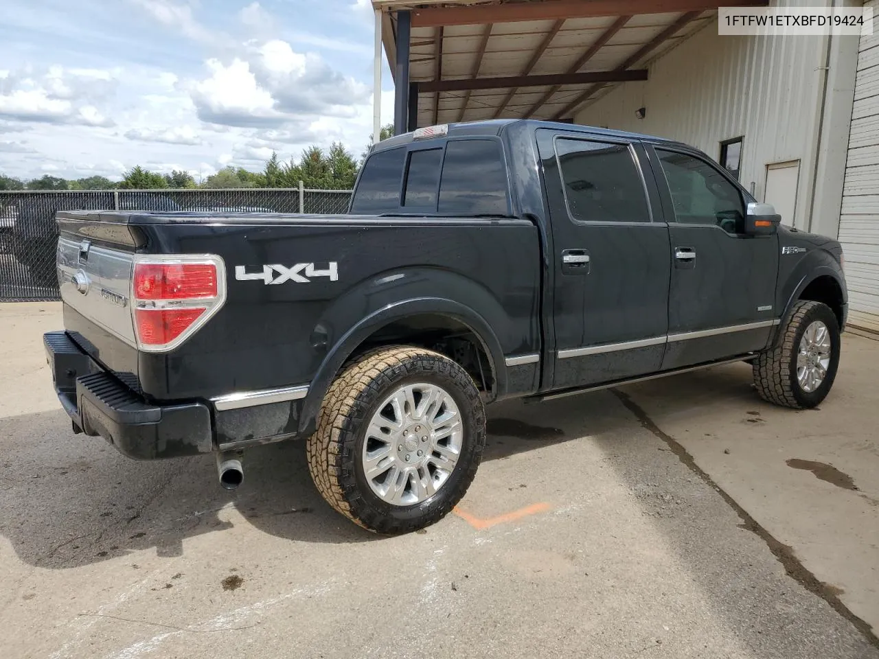 2011 Ford F150 Supercrew VIN: 1FTFW1ETXBFD19424 Lot: 73186094