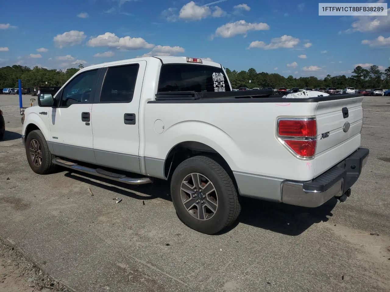 2011 Ford F150 Supercrew VIN: 1FTFW1CT8BFB38289 Lot: 73186614