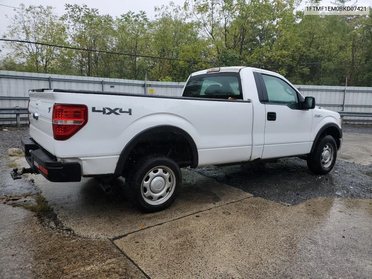 2011 Ford F150 VIN: 1FTMF1EM0BKD07421 Lot: 73208314