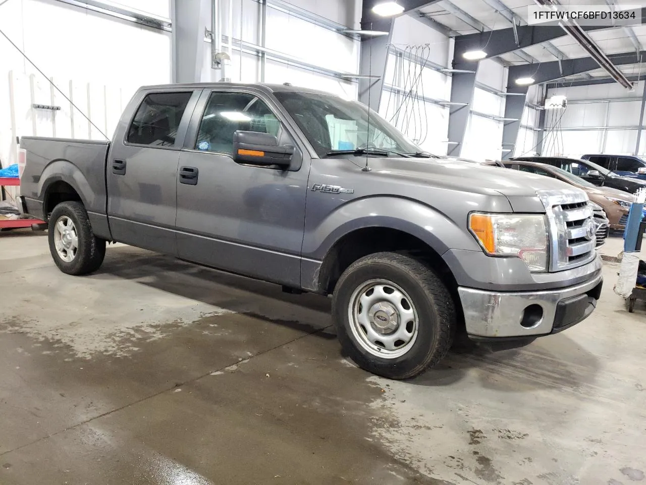 2011 Ford F150 Supercrew VIN: 1FTFW1CF6BFD13634 Lot: 73343704