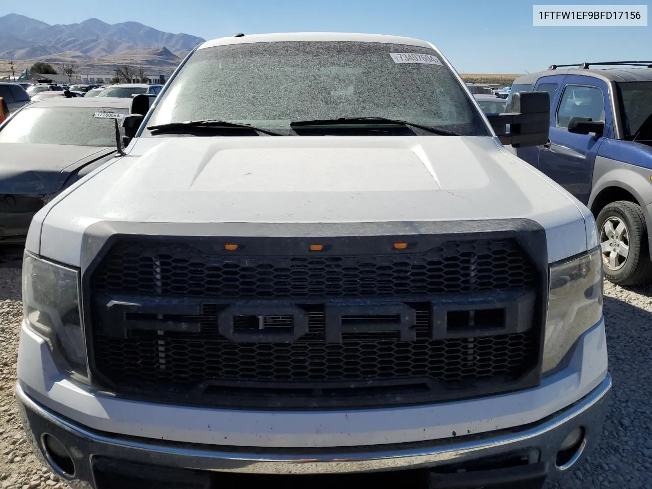 1FTFW1EF9BFD17156 2011 Ford F150 Supercrew