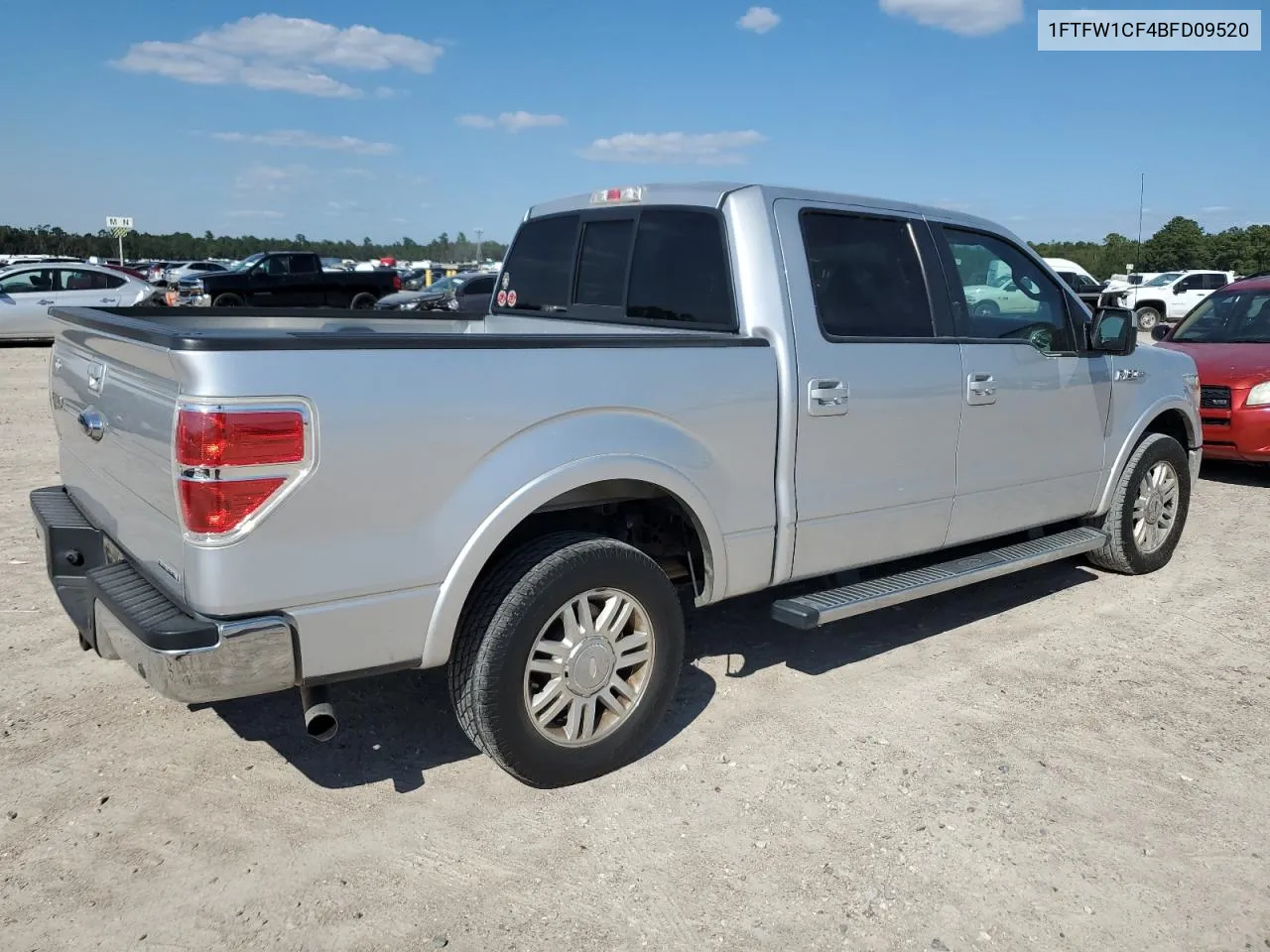 2011 Ford F150 Supercrew VIN: 1FTFW1CF4BFD09520 Lot: 73422904