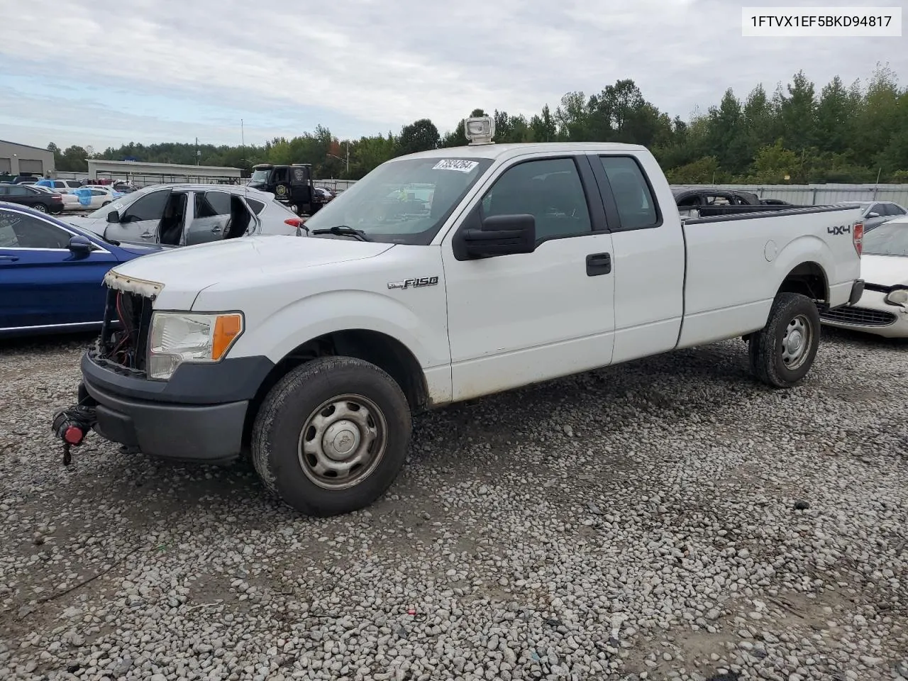 1FTVX1EF5BKD94817 2011 Ford F150 Super Cab