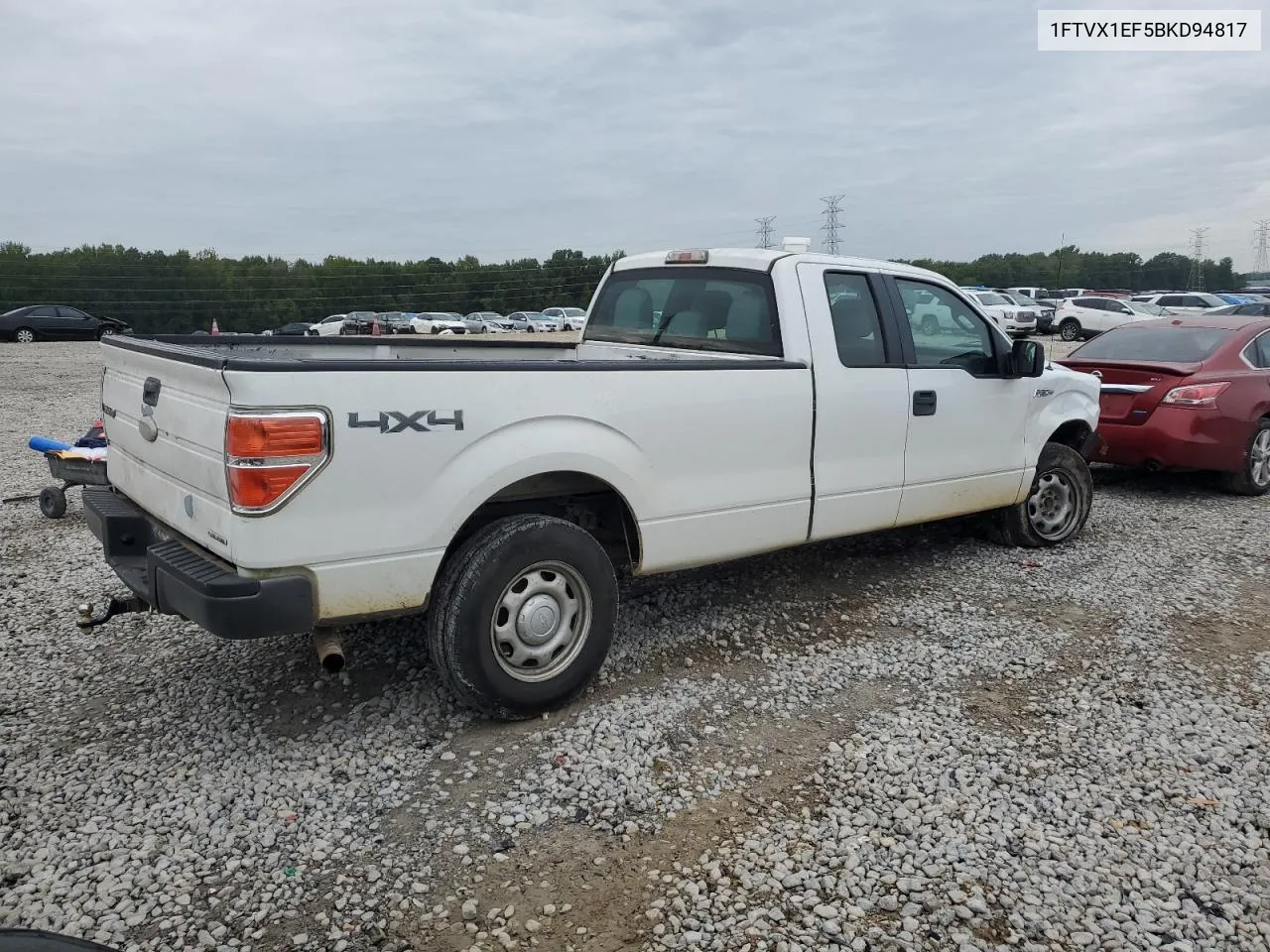 1FTVX1EF5BKD94817 2011 Ford F150 Super Cab