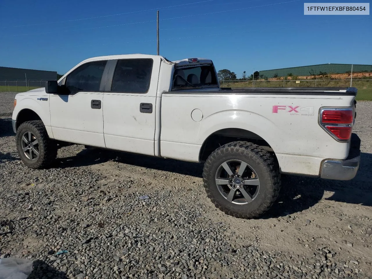 2011 Ford F150 Supercrew VIN: 1FTFW1EFXBFB80454 Lot: 73882294