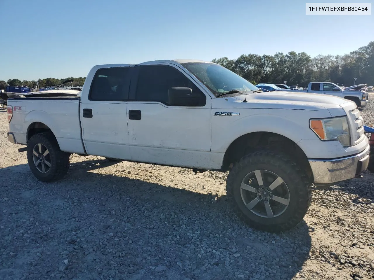 2011 Ford F150 Supercrew VIN: 1FTFW1EFXBFB80454 Lot: 73882294