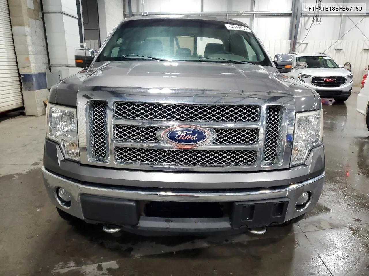 2011 Ford F150 Super Cab VIN: 1FTFX1ET3BFB57150 Lot: 74880534