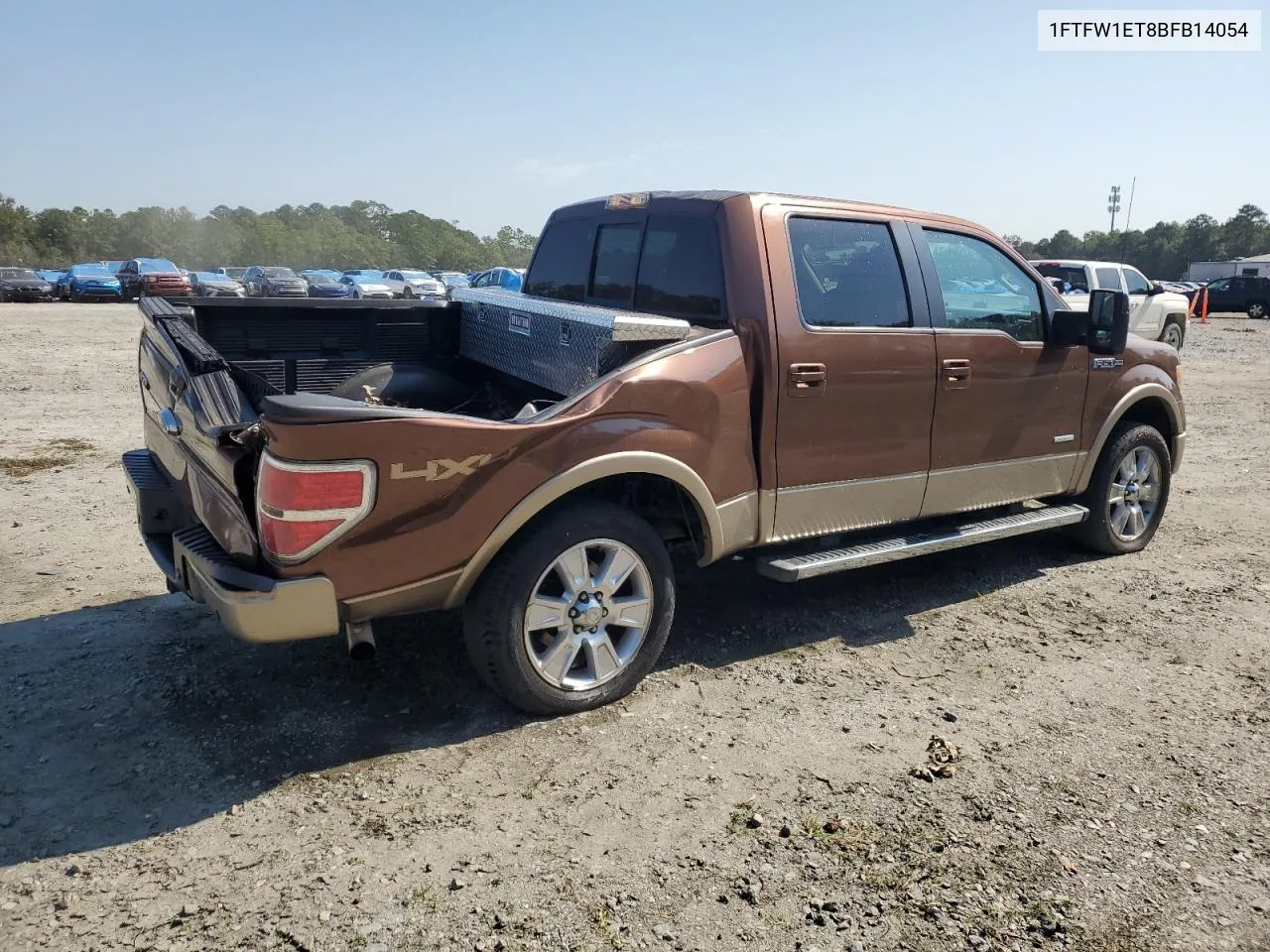 2011 Ford F150 Supercrew VIN: 1FTFW1ET8BFB14054 Lot: 75739014