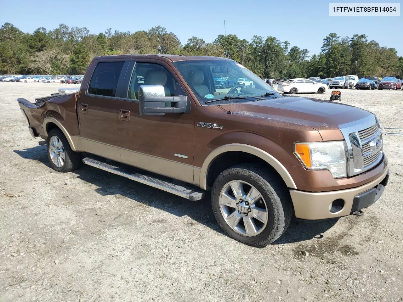 2011 Ford F150 Supercrew VIN: 1FTFW1ET8BFB14054 Lot: 75739014