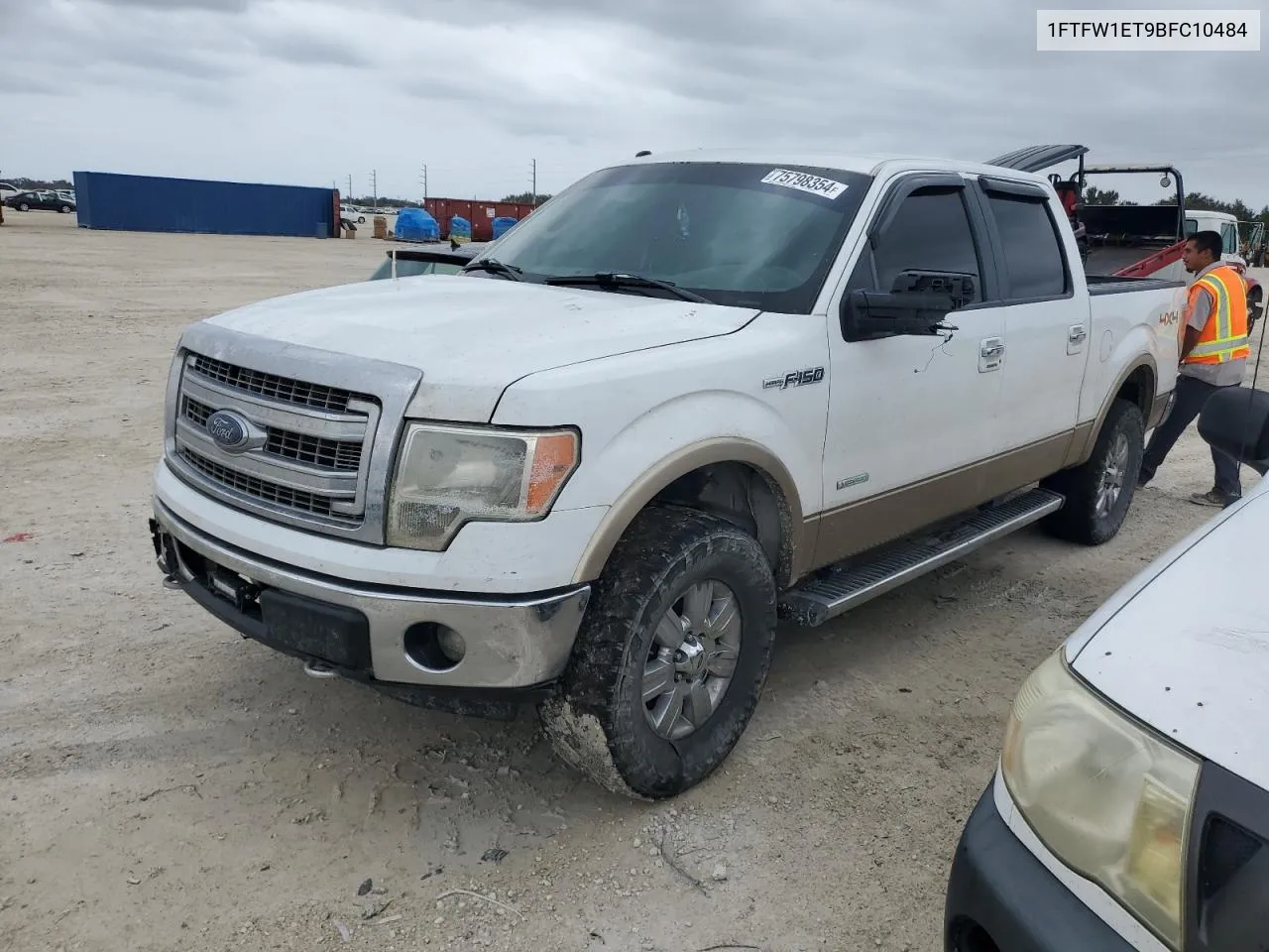 2011 Ford F150 Supercrew VIN: 1FTFW1ET9BFC10484 Lot: 75798354