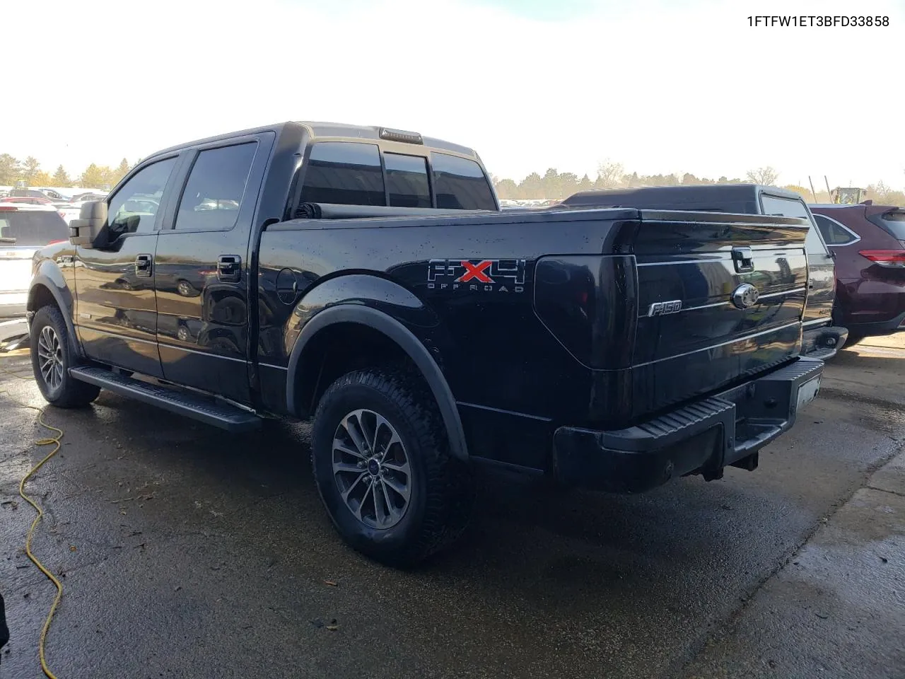 2011 Ford F150 Supercrew VIN: 1FTFW1ET3BFD33858 Lot: 77536504