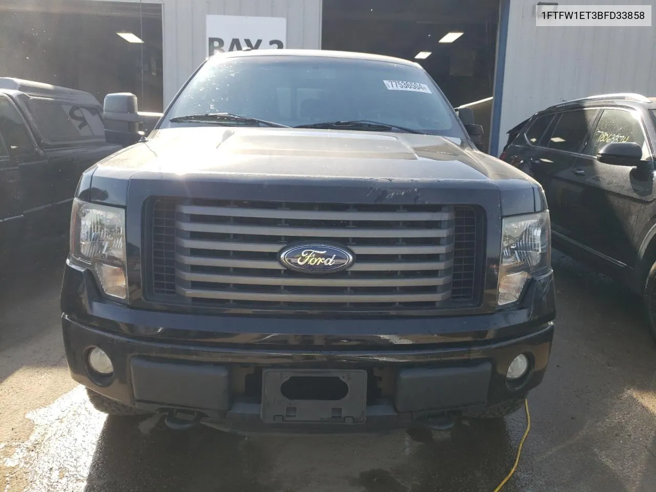 2011 Ford F150 Supercrew VIN: 1FTFW1ET3BFD33858 Lot: 77536504