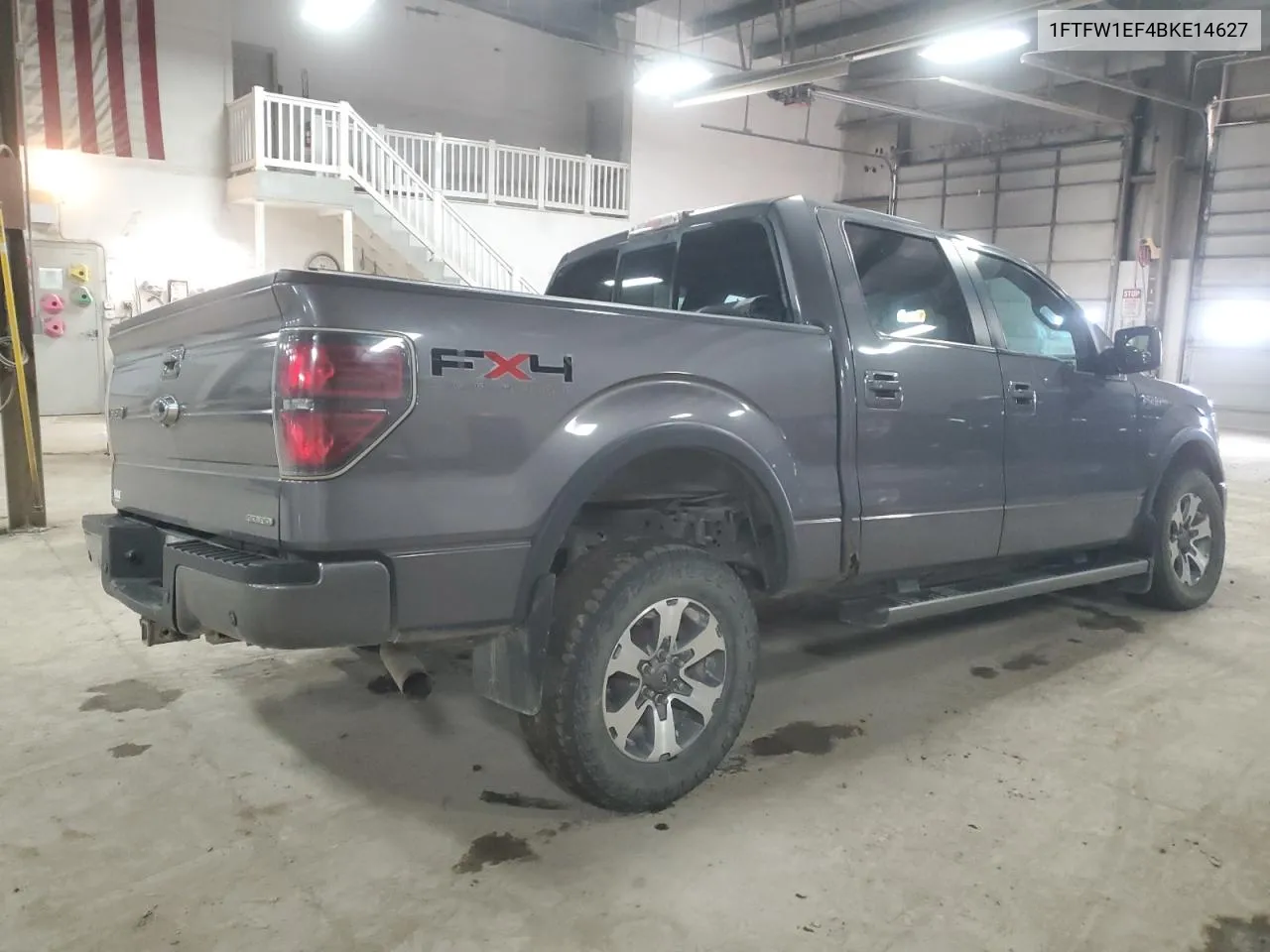 1FTFW1EF4BKE14627 2011 Ford F150 Supercrew