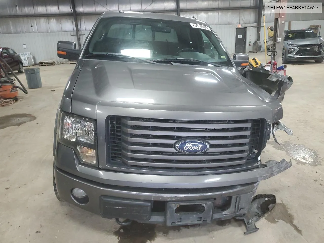 2011 Ford F150 Supercrew VIN: 1FTFW1EF4BKE14627 Lot: 78438704